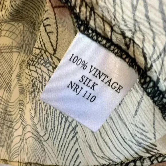 Winter Kate Ginger Silk Chiffon Kimono-Size XS-NWT - Picture 6 of 6